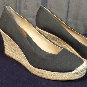 J. Crew - Seville Espadrilles Wedge In Canvas Sz 9